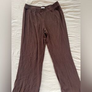 Aritzia brown Babaton Tribute pants